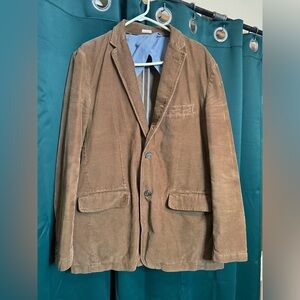 jCREW Men’s Brown courduroy jacket Sz Large